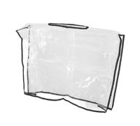 Zerodeko Cubierta para Bolso Transparente de EVA Funda Protectora Antilluvia Diseño Compacto y Plegable Resistente al Agua para Bolsos de Mano de Varios Protección Duradera y Ligera para