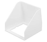 Zerodeko Cubierta para Enchufe Exterior Tipo 86, Caja Resistente Intemperie en Plástico de Color Claro, Protector de Salida para Uso en Terrazas y Patios, Tapa Estanca para Enchufe