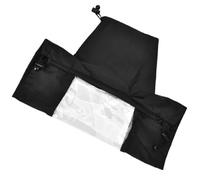 Zerodeko Cubierta para Lluvia para Cámara Profesional de Poliéster Negra, Compatible Flash y Trípode, Fácil Instalación para Fotografía en Temporada de Lluvia