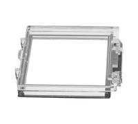 Zerodeko Cubierta Protectora para Botón Pulsador Cuadrado 50X55 MM Tapa Adhesiva Transparente Protector de Interruptor Industrial para Panel de Control y Equipos Eléctricos