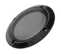 Zerodeko Cubierta Rejilla Metal Negro para Altavoz Coche Protección Duradera Malla Resistente para Sistema Audio Trasero
