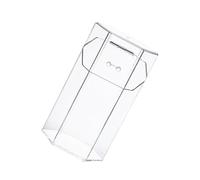 Zerodeko Cubo Acrílico Hexagonal para Brochas de Maquillaje Organizador Multiusos Blanco Bolsa de Perlas Contenedor para Cosméticos y Artículos de Aseo Adecuado para Guardar Labiales y