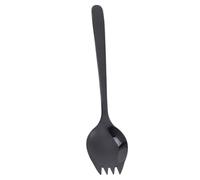 Zerodeko Cuchara Tenedor para Ensalada de Acero Inoxidable 304 Resistente y Creativa, Utensilio Adecuado para Servir Cocina Cena Diaria