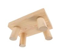 Zerodeko De Madera para Diseño Ligero y Compacto para Usar Baño Escuela y Escalón De Madera para Cambiar Zapatos y Superficies Altas