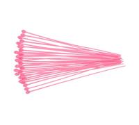Zerodeko de Palitos para Permanente de Plástico Rosa, Fáciles de Limpiar y Lavar 30 Piezas Accesorios Peluquería Profesional y Cuidados del Cabello