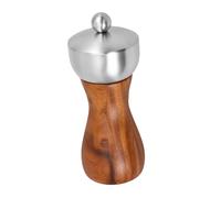 Zerodeko de Pimienta Manual Núcleo Cerámico y Cuerpo de Madera Triturador de Sal y Especias para Molienda Fina y Consistente Cocina