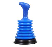 Zerodeko Desatascador de Desagües de Fregadero y Baño, Herramienta Compacta Azul para Tuberías, Émbolo de Succión para Cocina, Ducha y Limpieza Rápida de Obstrucciones