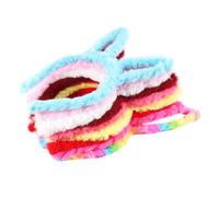 Zerodeko Diadema Orejas de Conejo de Peluche para Niñas, 9 Piezas, Material Felpa, Diseño Cómodo y Fácil de Quitar para Fiestas y Cumpleaños