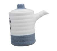 Zerodeko Dispensador Japonés de Cerámica para Vinagre y Salsa Antigoteo Resistente y Fácil de Limpiar para Cocina Moderna y Restaurantes de Ramen