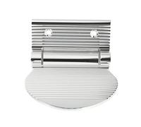 Zerodeko Ducha Pie de Descanso Cuarto de Baño Pedal de Pie No Resbalón Pedal de Metal Montado para Afeitar Tarjeta de Ayuda Herramienta Herramienta Embarazada Mujeres Atrás Dolor