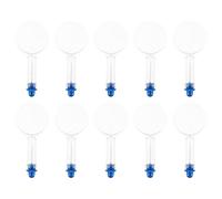 Zerodeko Enhebrador de Agujas para Bordar con Lupa, 10 Unidades Compacto y Portátil para Manualidades, Punto de Cruz y Costura, Herramienta Fácil para Personas Mayores