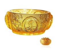 Zerodeko Escultura Cornucopia De Cristal Adorno para Hogar y Oficina Decoración Mesa De Año Chino Regalo Significativo para Colección y Decoración