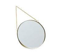 Zerodeko Espejo de Maquillaje Colgante de Baño Espejo Alta Definición Diseño Minimalista y Elegante para Dormitorio Baño y Hogar sin Necesidad de Perforar Gran