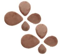 Zerodeko Esponjas de Maquillaje Forma de Gota 8 Piezas Mini S M L Reutilizables para Polvos Fijadores, Almohadillas Aplicadoras para Base y Contornos Faciales, Suaves, Portátiles para