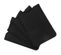 Zerodeko Estuche de Viaje de 4 Piezas Peine y Pinzas para Pestañas, Compacto y Portátil, Funda de Cuero Sintético Cabello, Adecuado para Uso en Casa, Oficina y Viaje