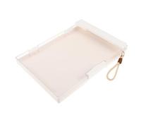 Zerodeko Estuche Para Enfermería, Cuerda Lateral Transparente Con Portapapeles De Almacenamiento, Carpeta Con Clip Alto, Para Colgar En Seco, Abogados Y Portapapeles De Gran Capacidad