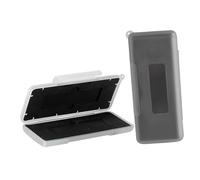 Zerodeko Estuche Rígido para Disco Duro M.2, Caja Protectora de Almacenamiento Antipolvo y Resistente al Agua, Forro de Espuma, Color Gris y Claro, para Transporte Seguro de SSD