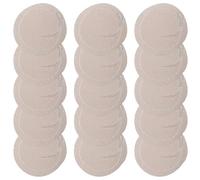 Zerodeko Filtros Reutilizables de Algodón y 20 Beige Resistencia la Corrosión Tamaño Uniforme de Filtración para Cafetera de Espresso para del Café