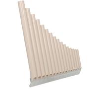 Zerodeko Flauta de Pan Do Teclas de C Instrumento de Flauta de Pan para Principiantes Aprendizaje y Enseñanza