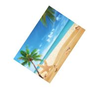 Zerodeko Fondo de Fotografía Paisaje Hawaiano, Tela de Fondo Decorativa para Fiestas y Estudio, Tamaño 180x110 Cm, Diseño de Palmeras Tropicales para Ambiente Veraniego y Fotografía