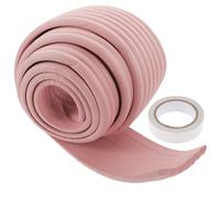 Zerodeko Funda Autoadhesiva para Peldaños de Litera Acolchado Doble Capa Base Antideslizante Protector Rosa para Escalera Cubierta de Repuesto para Escalones Fácil Instalación y