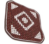 Zerodeko Funda de Asiento de Verano para Coche Cuentas de Madera Hechas a Mano, Cojín Transpirable Antideslizante para SUV y Silla de Oficina
