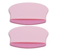 Zerodeko Funda Protectora Autoadhesiva para Ratón Portátil de Tela Elástica Rosa, 2 Piezas, Soporte Adhesivo para Almacenamiento y Transporte en Viajes y Oficina