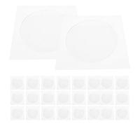 Zerodeko Fundas de Papel para CD y DVD Pack de 100 Unidades Sobres Organizadores para Almacenamiento Seguro y Protección contra Rayones Ideales para Oficina Hogar y Escuela