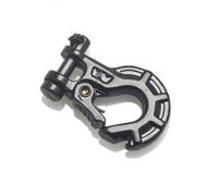 Zerodeko Gancho de Remolque Diseño Realista Negro para de Aleación de Aluminio Accesorio Que Aumenta la Autenticidad y Reemplaza Ganchos Rotos Coche RC para Camión de Escalada RC
