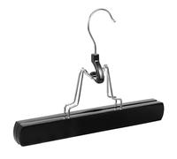 Zerodeko Ganchos para Colgar Pelucas 2 Piezas, Clip Plegable Negro 23 Cm, Percha Práctica para Extensiones de Cabello, Almacenamiento Compacto para Cuidado y Viaje