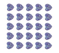 Zerodeko Gemas de Imitación de Resina 12mm Corazón Plano 50 Piezas Multicolor para Decoración Uñas DIY Accesorios de Bricolaje para Manualidades y Tocados