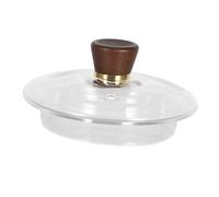 Zerodeko Glass Teapot Lid Replacement Heat Resistant Transparent Cover Leakproof Fit For Tea Pitcher And Drink Dispenser Home Kitchen Accessories