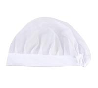 Zerodeko Gorra de Algodón Transpirable Color Blanco Ala Ancha y Banda Elástica, Gorro Protector Anticaída para Uso Doméstico y Laboral, Adecuado para Cocina, Limpieza y Spa