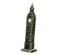 Zerodeko Gran Modelo Fuerza Muro Escala Hogar Marca Corgi Esculturas Decorativas De Edificios Tierra Caracola Contrucción del Estado Estatua Decorativa Campana Pirámide Golden Aleación
