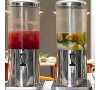 Zerodeko Grifo de Agua de Plástico para Dispensador de Bebidas Repuesto Caudal Ajustable Diámetro 17 CM Compatible Jarras y Cubos de Agua para Uso Doméstico y Comercial