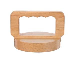 Zerodeko Herramienta de Impresión en Bloque de Madera Mango Ergonómico y Superficie Lisa Adecuado para Actividades de Manualidades y Grabado Artístico