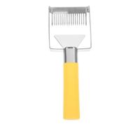 Zerodeko Herramienta Multifuncional para Cortar Cera para Apicultura de Acero Inoxidable Doble Punta y Extraer Miel , Adecuado para Apicultores Profesionales
