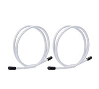 Zerodeko Herramientas para Hacer Jabón Flexibles de Alambre Ajustable de 65 Cm para Proceso en Frío, Suministros Profesionales Diseño Ajustable y 2 Piezas de Color Blanco