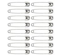 Zerodeko Imperdibles Pequeños de Hierro 19 Mm 1728 Piezas para Costura, Alfileres para Coser y Manualidades, Clips Pasador Seguro para Etiquetas de Ropa y Bricolaje