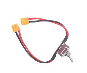 Zerodeko Interruptor de Batería del Modelo Rc Interruptor de Administración de Energía Enchufe Xt90 Conector en T Plástico Control de Encendido y Apagado para Baterías Maquetas Rc
