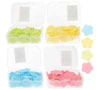 Zerodeko Jabón Portátil de Papel Perfumado para Manos Estuche, y Ligero, Adecuado para Actividades al Aire Libre y Viajes, Paquete de 10 Hojas Color Aleatorio