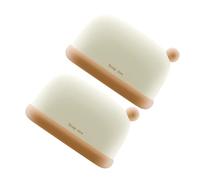 Zerodeko Jabonera Portátil de Plástico con Tapa y Drenaje, 2 Piezas, Color Café, Diseño Compacto y Antideslizante para Baño, Viaje y Gimnasio, Soporte para Jabón en Barra y Barra de Champú