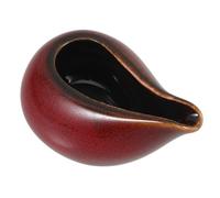 Zerodeko Jarra de Cerámica para Salsas y Aderezos Diseño y Decorativo para Servir Salsas Calientes Miel para Cocina Restaurantes y Fiestas