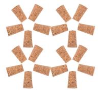 Zerodeko Juego de 100 Tapones de Corcho Cónicos para Botellas de Vidrio Sellado Hermético y Conservación del Sabor del Vino