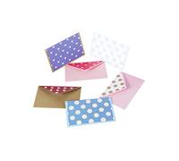 Zerodeko Juego de 60 Sobres Multicolor de Papel Stickers Creativos para Papelería Escolar y Oficina, Ideales para Cartas Románticas y Regalos Varios estilos
