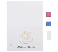 Zerodeko Juego de Cartel Árbol Huellas Dactilares para Revelación de Género Ñiño Libro de Firmas para Shower Incluye 1 Póster 2 Tintas Azul y Rosa 1 Hoja de Pegatinas Decoración para