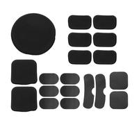Zerodeko Juego de Cojines de Eva para Casco Táctico, Almohadillas Interiores Suaves y Cómodas, Forro Protector Negro para Casco de Bici y Ciclismo al Aire Libre