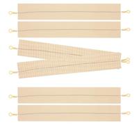 Zerodeko Kit 6 Tiras Térmicas para Selladora Manual, Resistencia de Alambre Redondo de 200 MM, Repuestos para Sellado de Bolsas y Envasado al Vacío en Entornos de Cocina
