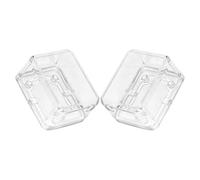 Zerodeko Kit de 2 Piezas para Caja de Música Manivela Mecanismo de Cuerda Transparente de Acrílico Accesorios para Reparación y Montaje DIY Adecuado para Manualidades Infantiles y