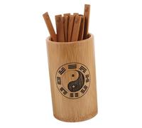 Zerodeko Kit de Varillas de Adivinación I Ching con Cubo de Bambú Portátil Herramienta de Aprendizaje Feng Shui Chino para Precisas y Colección Cultural